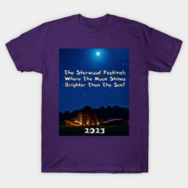 Where the moon shines brighter than the sun T-Shirt by Starwood!